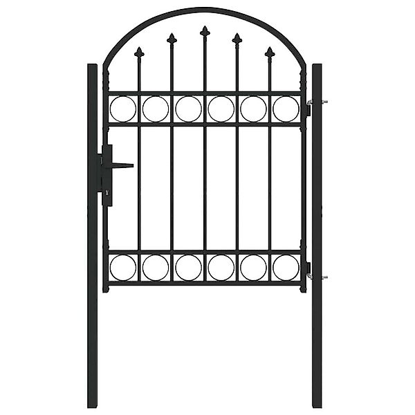 vidaXL Gartentor Zauntor Grau 100 x günstig online kaufen