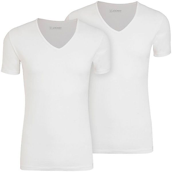 Jockey Unterziehshirt Cotton + (2er Pack) in lockerer Passform günstig online kaufen
