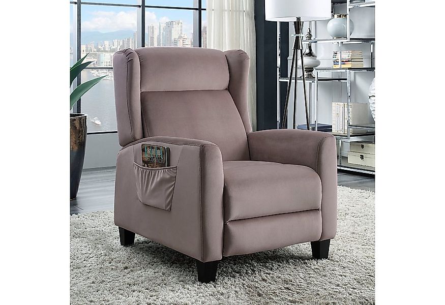 ATLANTIC home collection TV-Sessel Timon, klassischer Ohrensessel mit Relax günstig online kaufen