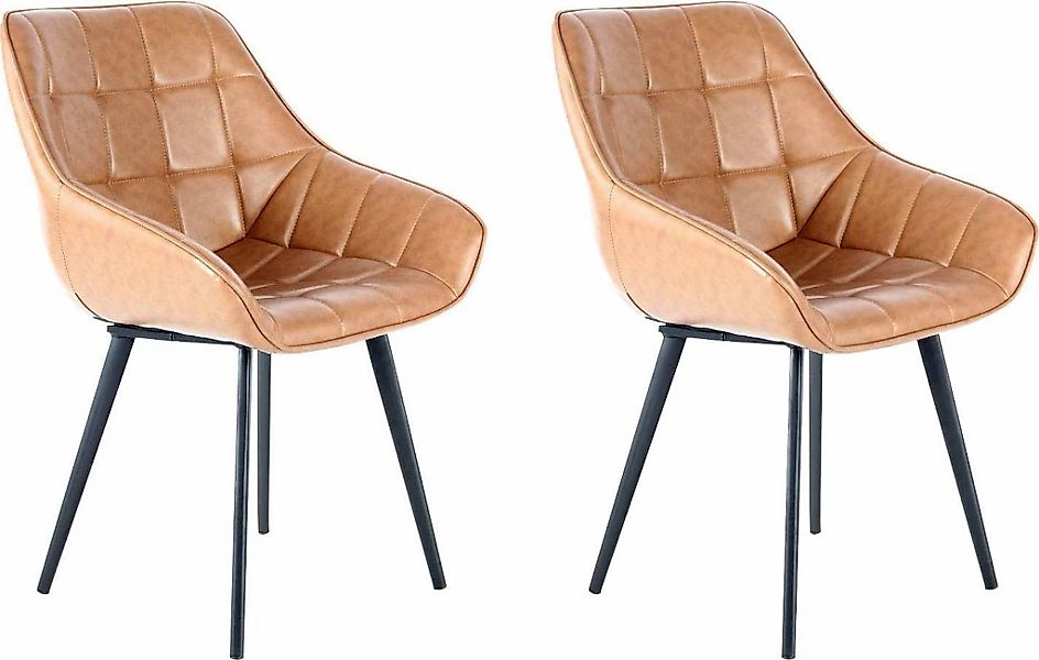 Kayoom Stuhl "Demi 325 2er-Set, Relax-Sessel, unifarbenes Farbgestaltung" ( günstig online kaufen