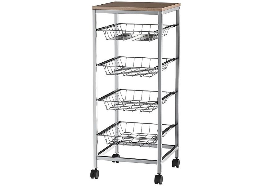 HOMCOM Servierwagen Küchenrollwagen günstig online kaufen