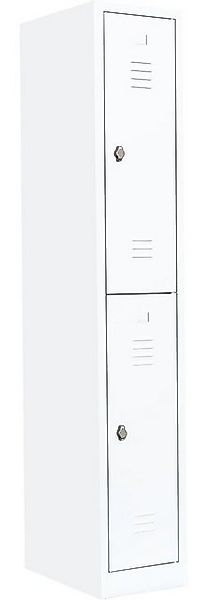 Steelboxx Spind 2er Umkleideschrank Wertfachschrank Fächerschrank 2 Fächer günstig online kaufen
