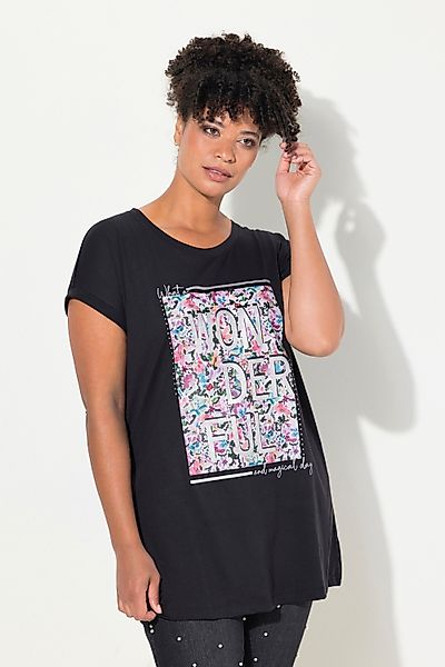 MIAMODA T-Shirt T-Shirt oversized farbiger Print günstig online kaufen