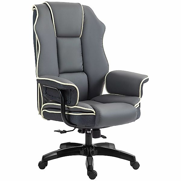 Vinsetto Bürostuhl ergonomisch mit Liegefunktion, drehbar, höhenverstellbar günstig online kaufen