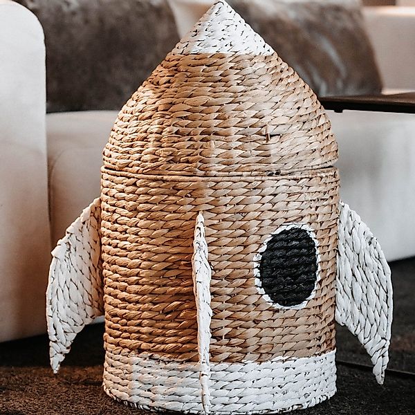 Kuzira Aufbewahrungskorb DER WELTRAUMFLITZER/ Wäschekorb/Spielzeugkorb/ Pap günstig online kaufen