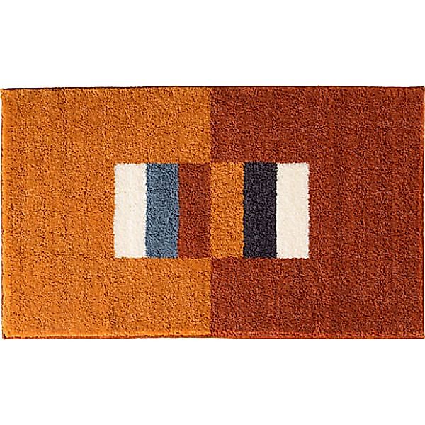 Erwin Müller Badematte Badematte "Korfu", Höhe 20 mm, eckig, Streifen günstig online kaufen