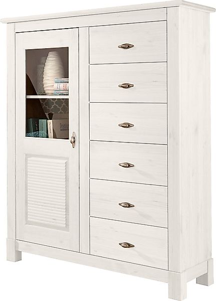 Home affaire Highboard Rauna, Vitrine, Breite günstig online kaufen