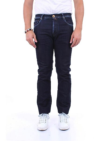 JACOB COHEN schlank Herren Blue Jeans Baumwolle und Elastomultiester günstig online kaufen