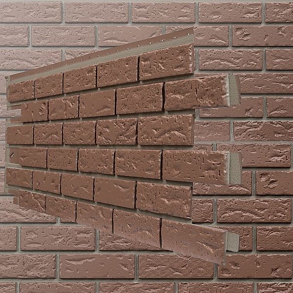 NOVIK Verkleidungspaneel NovikBrick HL Platte 122x47cm günstig online kaufen