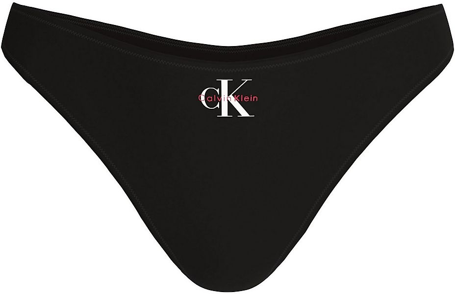 Calvin Klein Swimwear Bikini-Hose Körpernahe Passform mit elastischem Bund günstig online kaufen