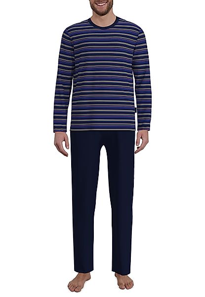 GÖTZBURG Pyjama GÖTZBURG Herren Pyjama blau günstig online kaufen
