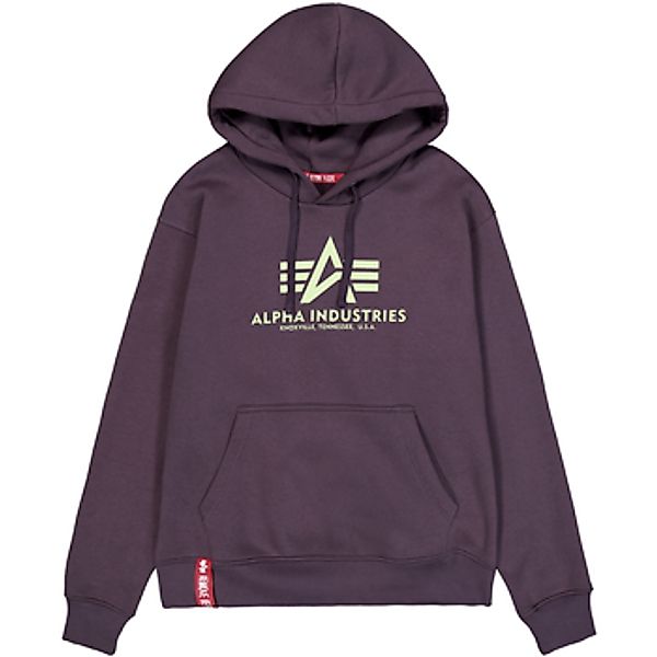 Alpha  Sweatshirt Basic Hoodie - Plum günstig online kaufen