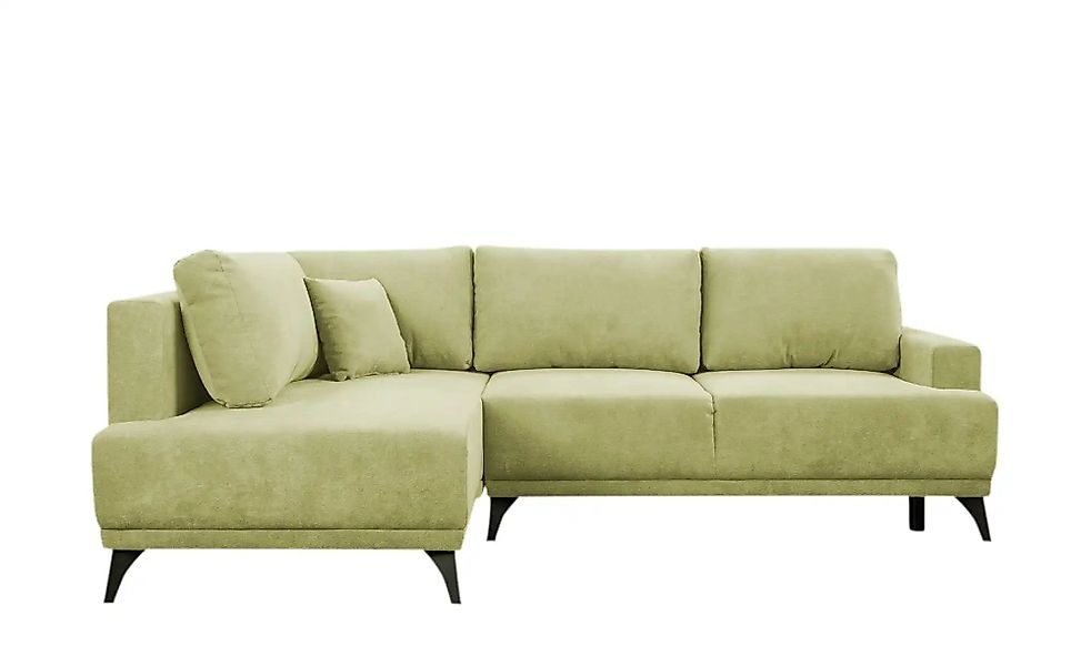 Ecksofa  Lima ¦ grün ¦ Maße (cm): B: 169 H: 90 T: 246.0 Polstermöbel > Sofa günstig online kaufen