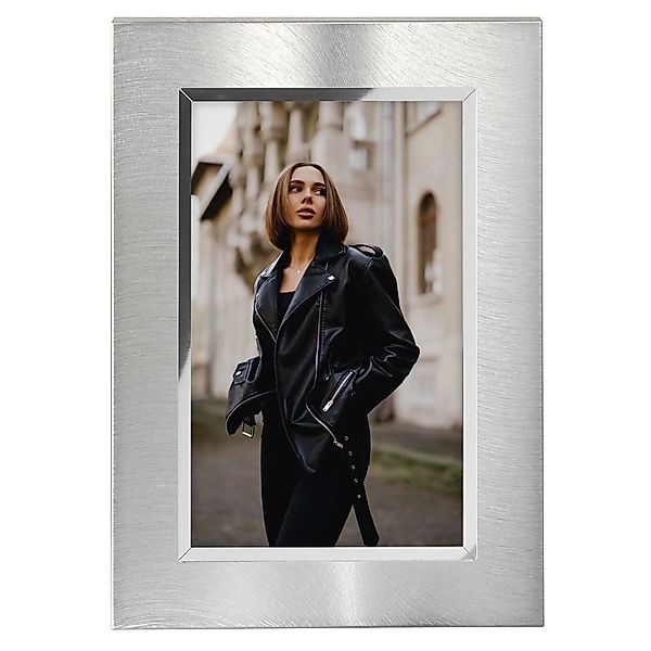 Hama Portraitrahmen Porträtrahmen 13x18 cm, silber, günstig online kaufen