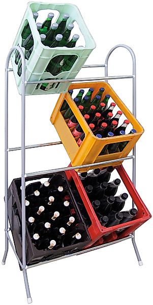 SCHULTE Regalwelt Flaschenregal Flaschenkastenständer, 1180x610x410 mm, günstig online kaufen