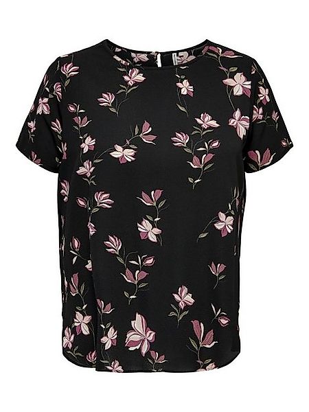 ONLY CARMAKOMA Blusenshirt Kurzarm Design Bluse günstig online kaufen