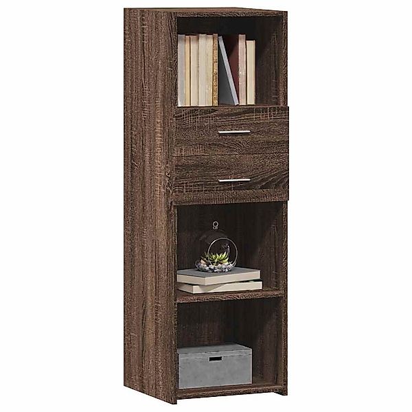 vidaXL Highboard Highboard Braun Eichen-Optik 40x42,5x124 günstig online kaufen