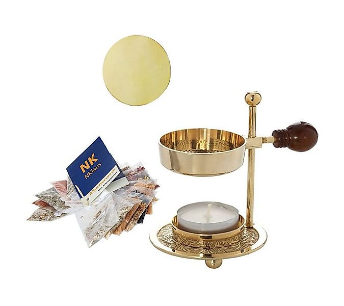 NKlaus Räucherschale Große Weihrauchset 18tlg Teelicht Weihrauchbrenner Ver günstig online kaufen