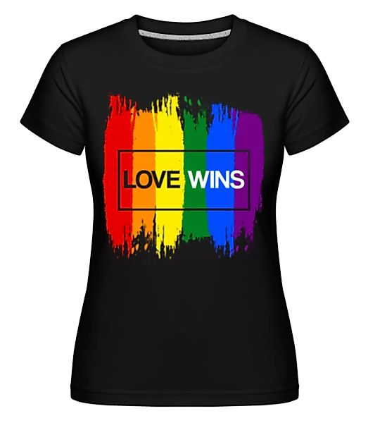 LGBTQ Love Wins · Shirtinator Frauen T-Shirt günstig online kaufen