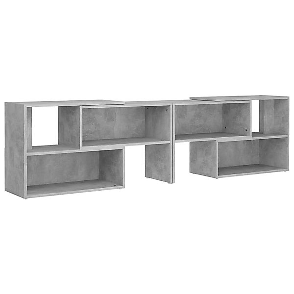 Tv-schrank Betongrau 149x30x52 Cm Spanplatte günstig online kaufen