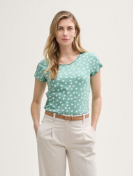 TOM TAILOR T-Shirt mit All-Over Print günstig online kaufen