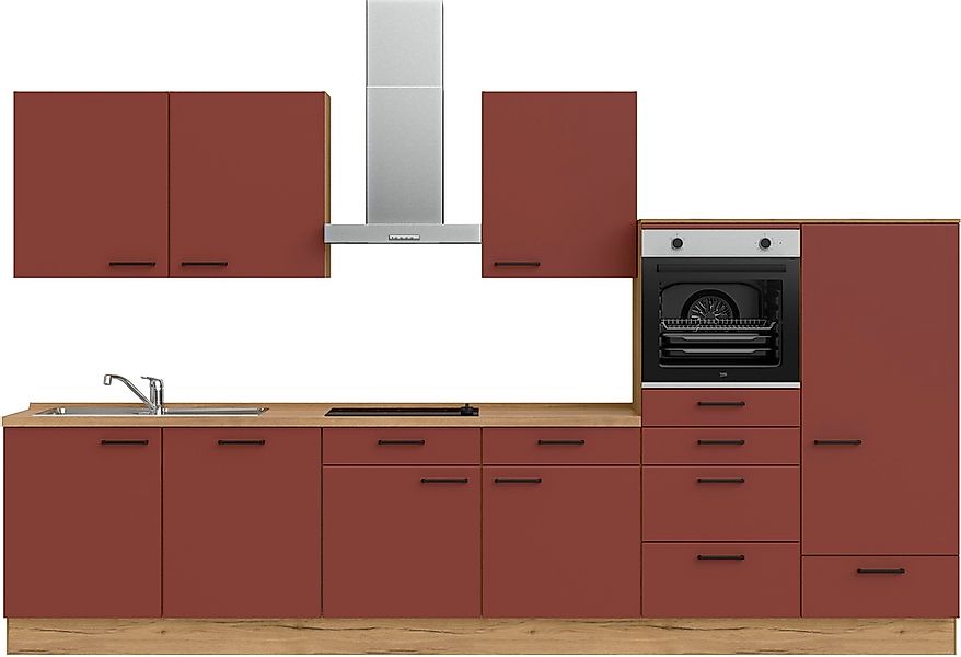 nobilia Küchenzeile ""Easytouch I"" vormontiert, Ausrichtung wählbar, Breit günstig online kaufen