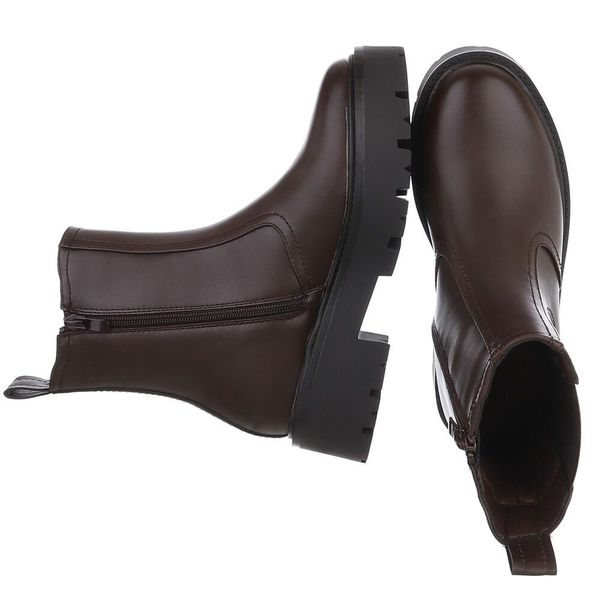 Ital-Design Stylische Chelsea-Boots mit Riemen für günstig online kaufen