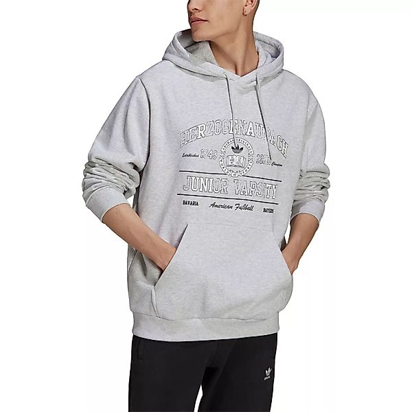 Adidas Originals College Kapuzenpullover S Light Grey Heather günstig online kaufen