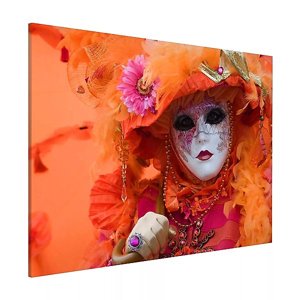 Magnettafel - Querformat 4:3 Karneval in Orange günstig online kaufen