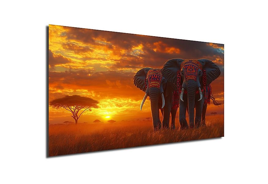 DARO Design Leinwandbild Modern Abstrakt Wandbilder XXL Wandbild Wand Deko günstig online kaufen