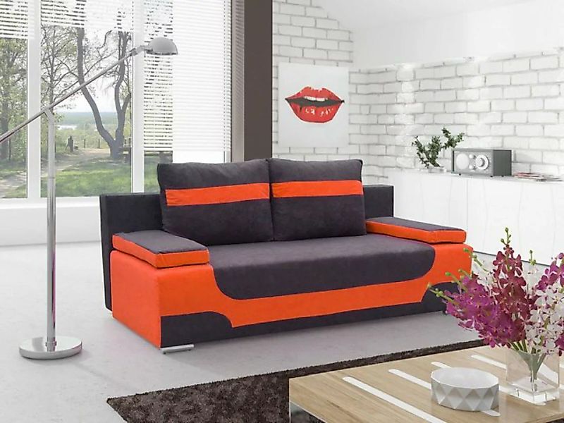 JVmoebel Sofa, Multifunktion Büro Couch Schlafsofa Textil Big Sofa Couchen günstig online kaufen