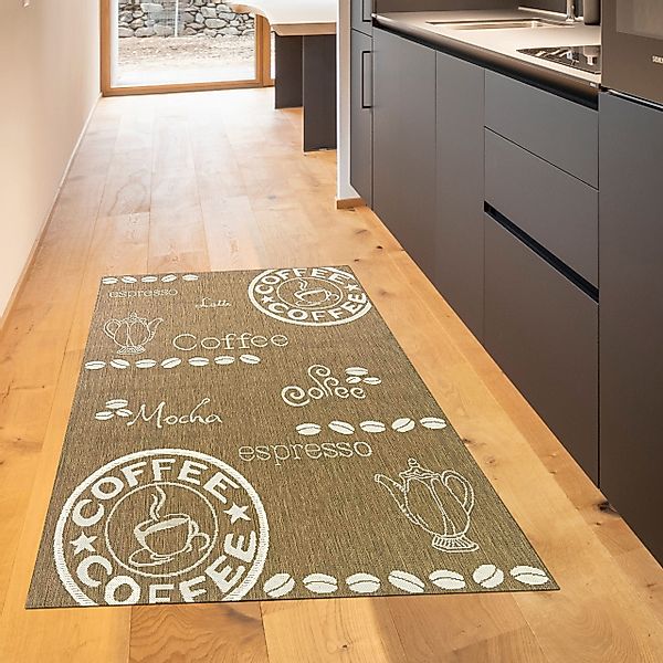 TeppichHome24 Teppich Küchenteppich Sisalteppich modern kurzflor günstig online kaufen
