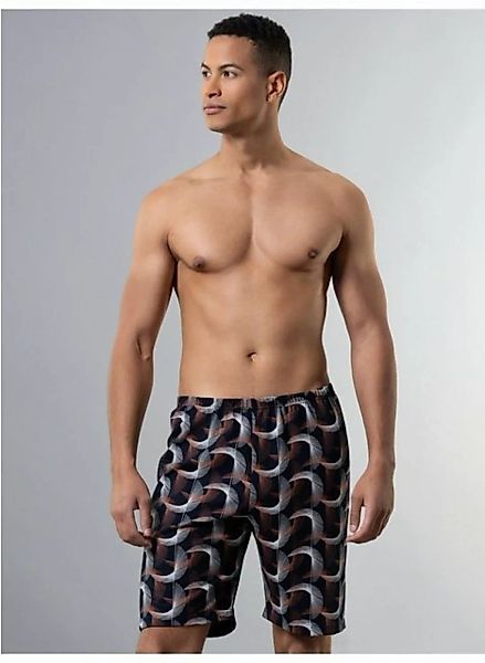 Trigema Bermudas TRIGEMA Shorts mit abstraktem Print-Muster (1-tlg) günstig online kaufen
