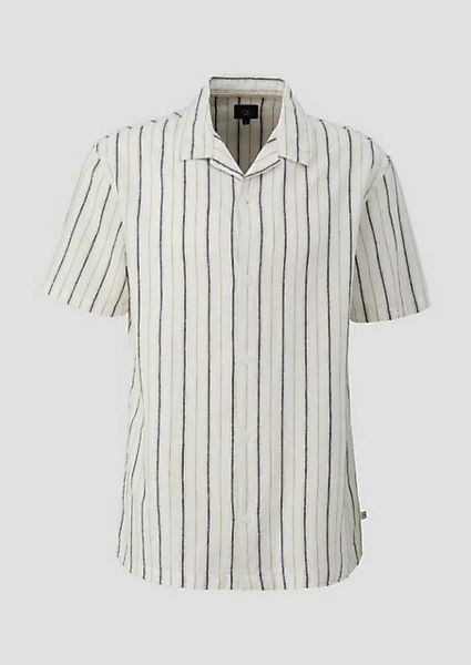 QS Kurzarmhemd Hemd aus Leinenmix günstig online kaufen