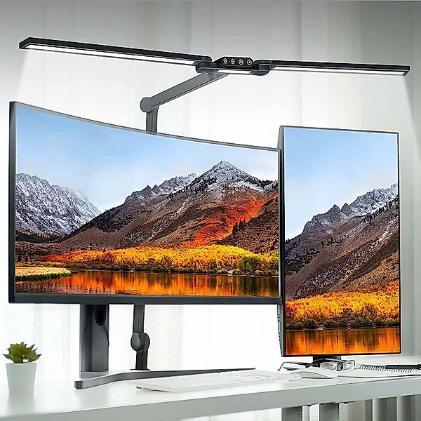 Sunicol LED Schreibtischlampe Faltbar Klemmbar Tischleuchte günstig online kaufen