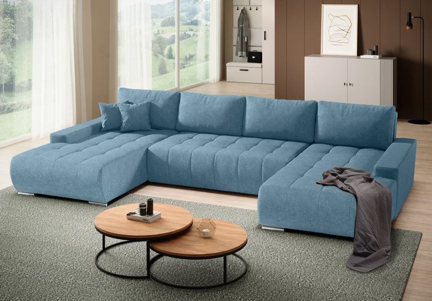 Beautysofa Ecksofa mit Bettkasten DRACO U, günstig online kaufen