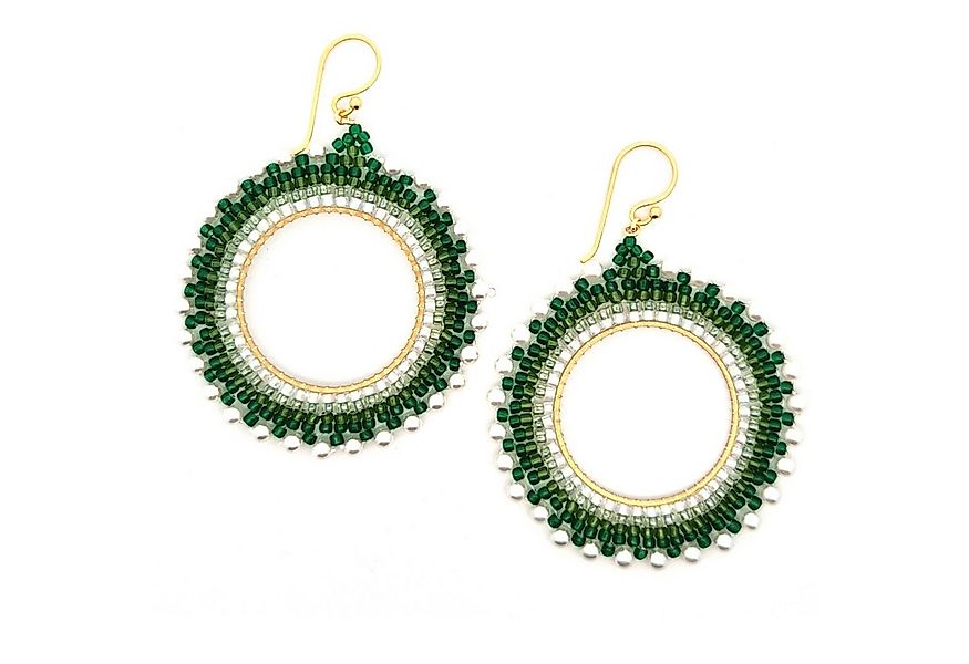 Impala Paar Ohrhänger Ohrhänger „Elisa“ – Filigrane Handarbeit mit Perlende günstig online kaufen