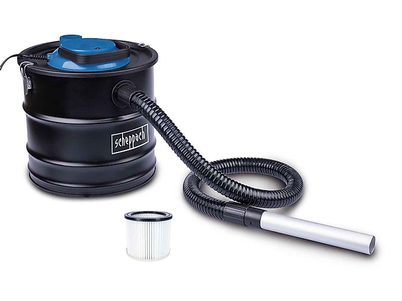 Scheppach Aschesauger GKS20, 1200 W, beutellos, mit feuerfestem Saugschlauc günstig online kaufen