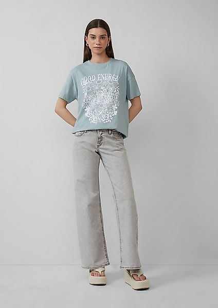 QS Weite Jeans Jeans-Hose CATIE Jeans Catie / Slim Fit / Low Rise / Wide Le günstig online kaufen