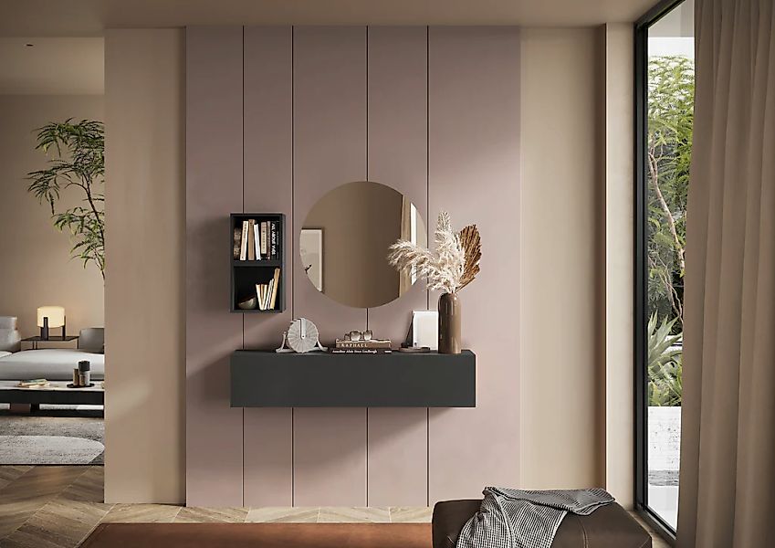 INOSIGN Garderoben-Set »INFINITY, 3tlg. Breite 138 cm, Höhe variabel, moder günstig online kaufen
