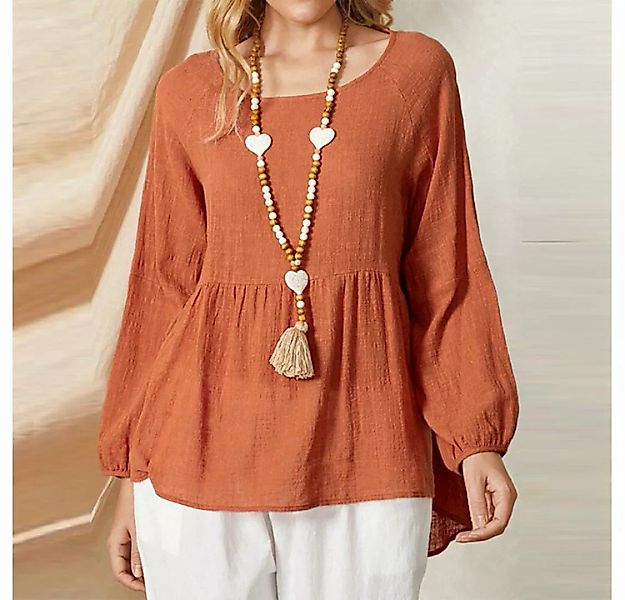 AFAZ New Trading UG Blouson Sommer-Hemd Oberteil für Damen, große Größe, lo günstig online kaufen