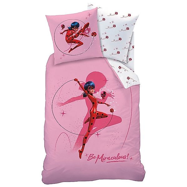 Familando Kinderbettwäsche Miraculous Ladybug 135x200 80x80 günstig online kaufen