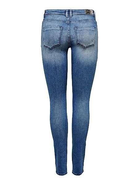 Only Damen Jeans ONLSHAPE LIFE REG SKINNY DNM REA540 - Skinny Fit - Blau - günstig online kaufen