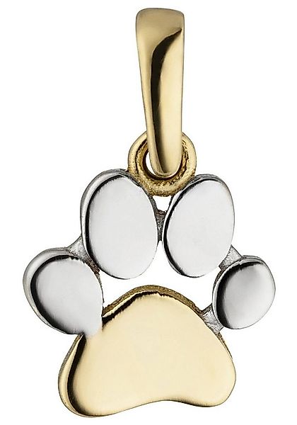 JOBO Kettenanhänger Anhänger Pfote, 333 Gold bicolor günstig online kaufen