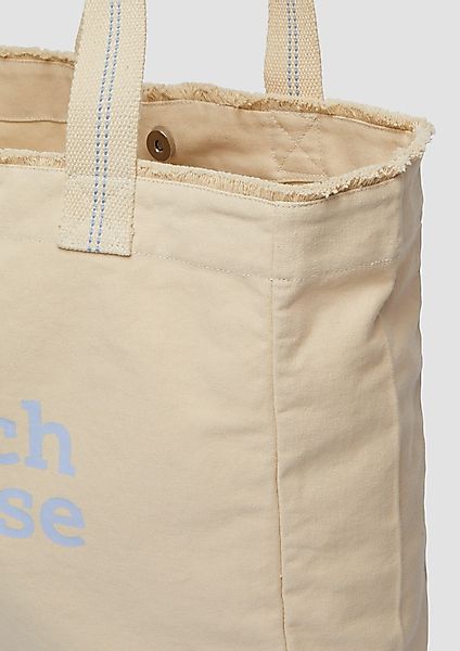 s.Oliver Tragetasche Shopper aus Canvas mit günstig online kaufen