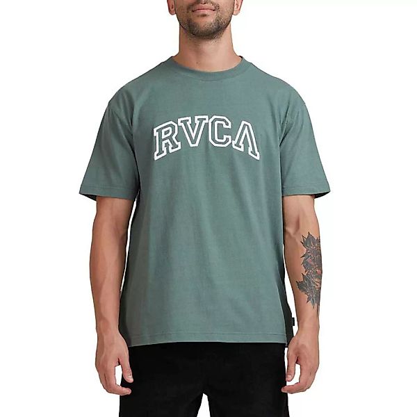 Rvca Teamster Kurzärmeliges T-shirt M Balsam Green günstig online kaufen