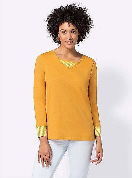 Sieh an! T-Shirt Langarmshirt . günstig online kaufen