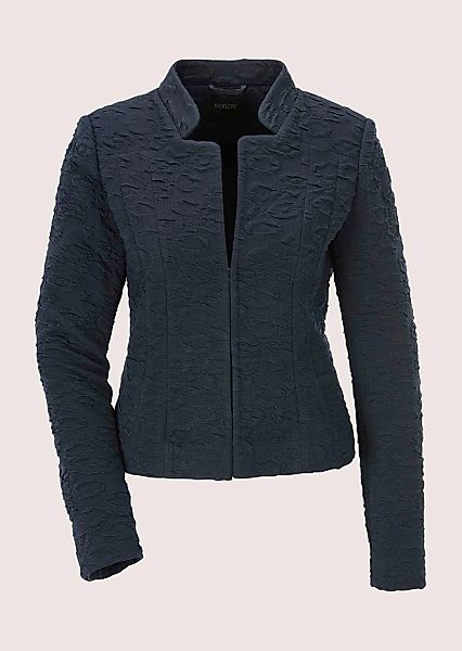 MADELEINE Jackenblazer "Jerseyblazer Moderner Businessblazer mit Leo-Muster günstig online kaufen