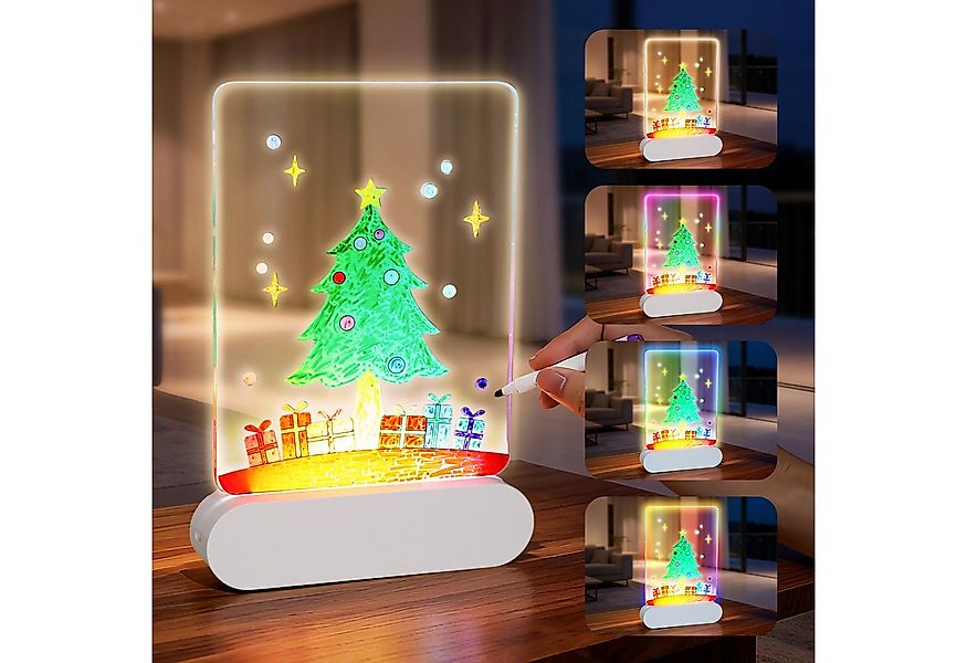 Fanttik Zaubertafel LED Zeichenbrett für Kinder, Wiederaufladbare Doodle Gl günstig online kaufen