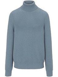 Rollkragen-Pullover Peter Hahn blau günstig online kaufen
